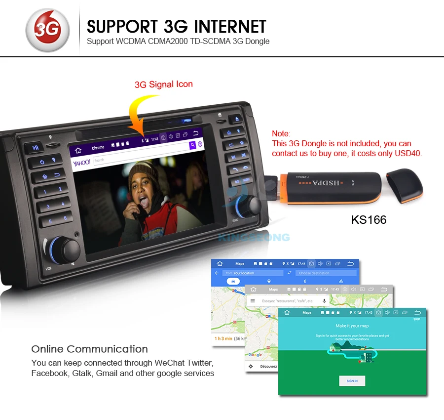 Perfect 8-Core Android 8.0 CD Head Unit GPS RDS Sat Navi DAB+ Radio BT WiFi 3G OBD DTV-IN CAM-IN Car DVD player FOR BMW E39 X5 E53 M5 13