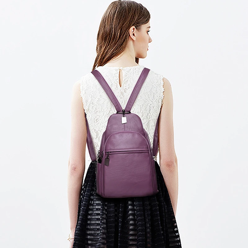 2018 Mochilas de cuero pequeñas para niñas bolso de hombro de viaje de alta calidad mochila femenina señoras mochila para niña nuevo 2018 Mochilas de cuero pequeñas para niñas bolso de hombro de viaje de alta calidad mochila femenina señoras mochila para niña nuevo