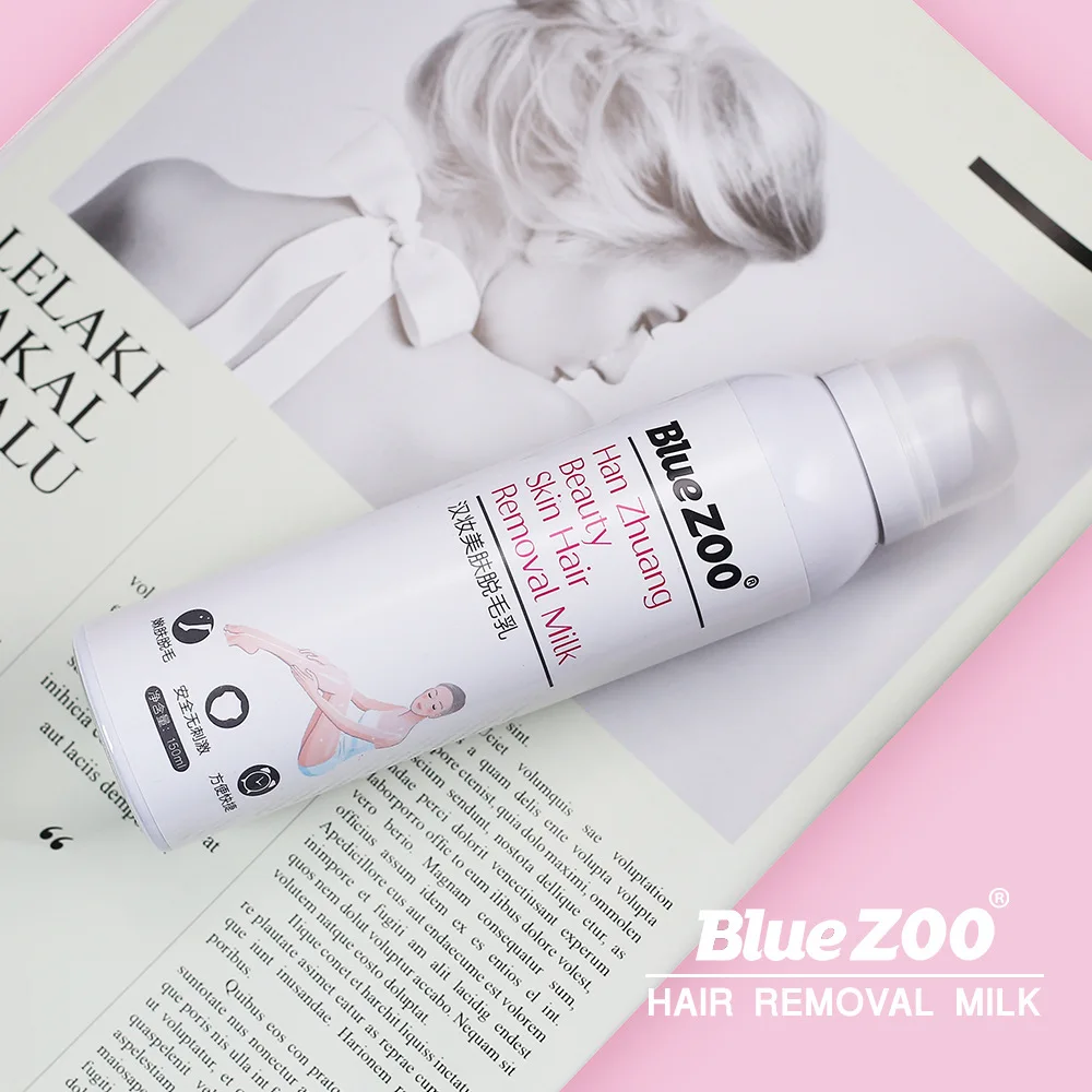 BlueZOO безболезненный мусс крем для удаления волос увлажняющий крем для депиляции гладкой кожи Fit паста удаления волос дропшиппинг TSLM1