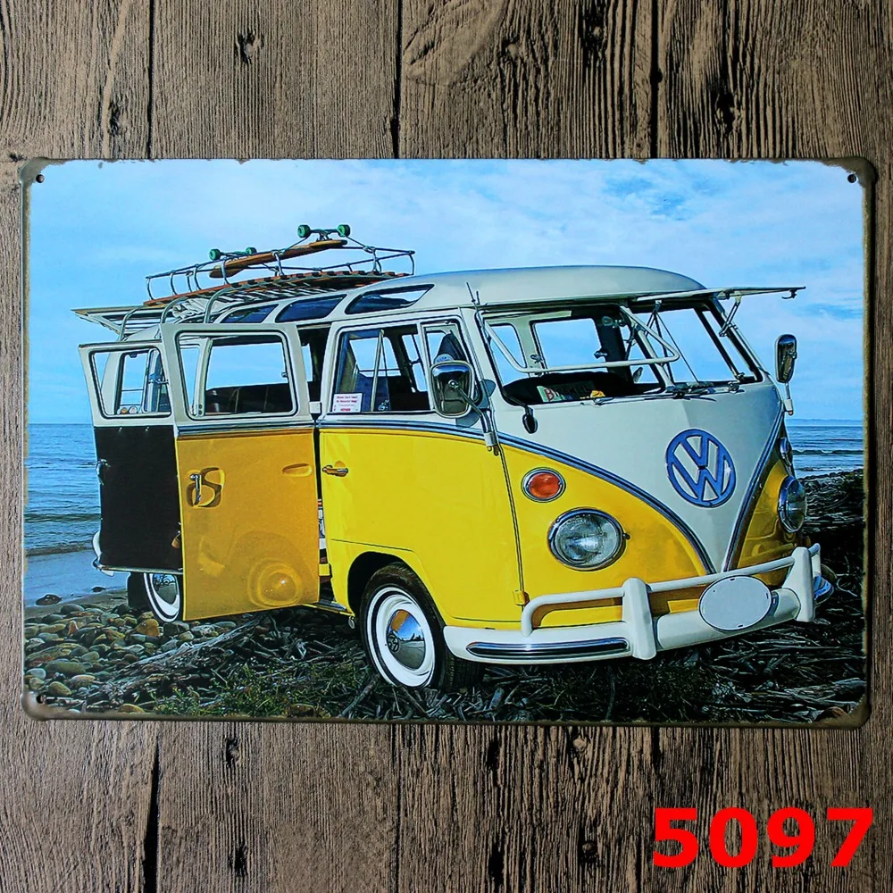 Hoge kwaliteit vintage vw poster koop goedkope vintage vw poster ...