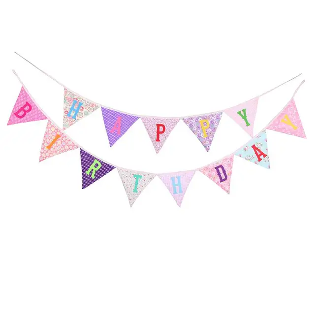 children s birthday party decoration 2 4m happy birthday printed
