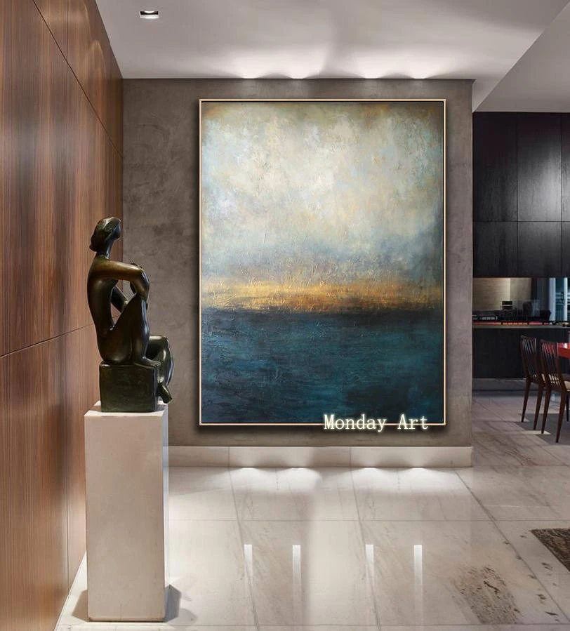 

Pop Art Hand Painted Abstract Oil Painting On Canvas Modern Wall Pictures For Living Room hotel wall Home Decoration No Framed