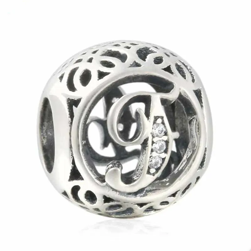 charm pandora iniziale f charm pandora iniziale f