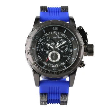 

Hot Sale New Fashion New Design Big Size V6 Quartz Watch Men Casual Silicone Straps Wristwatch Luxury Watch Gift