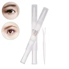 Liphop Brand Double Eyelid Gel Cream Double Head Eyelids Pen Invisible Eyelid Glue Long lasting Magical Eye Lids Cream Makeup