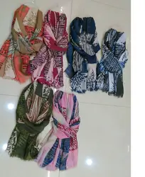 Лидер продаж 2016 года треугольники геометрический принт шарф хлопок Fringe Для женщин длинные платки Шарфы для женщин Обёрточная бумага