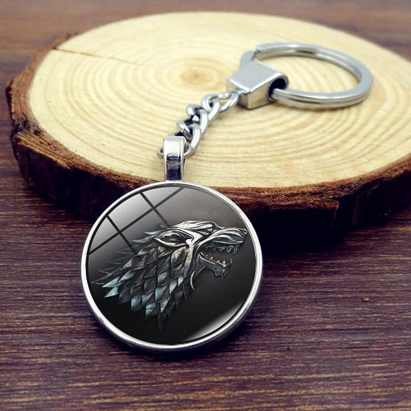 2017 New Game of Thrones Keychain Glass Round Dome Metal Key Chain Pendant Fashion Jewelry Silver Key Ring Chain Women Men цена 2017 New Game of Thrones Keychain Glass Round Dome Metal Key Chain Pendant Fashion Jewelry Silver Key Ring Chain Women Men цены онлайн