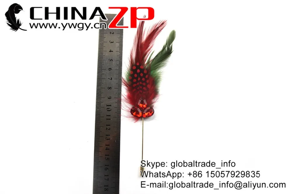 Handmade Feathers Brooch Pin  (44)
