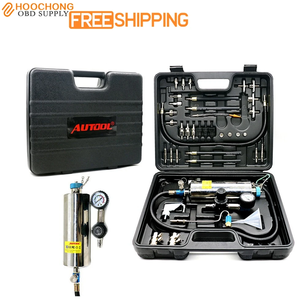 

AUTOOL C100 Automotive Non-Dismantle Fuel System Injector Cleaner for Petrol EFI Throttle DHL Free Shipping