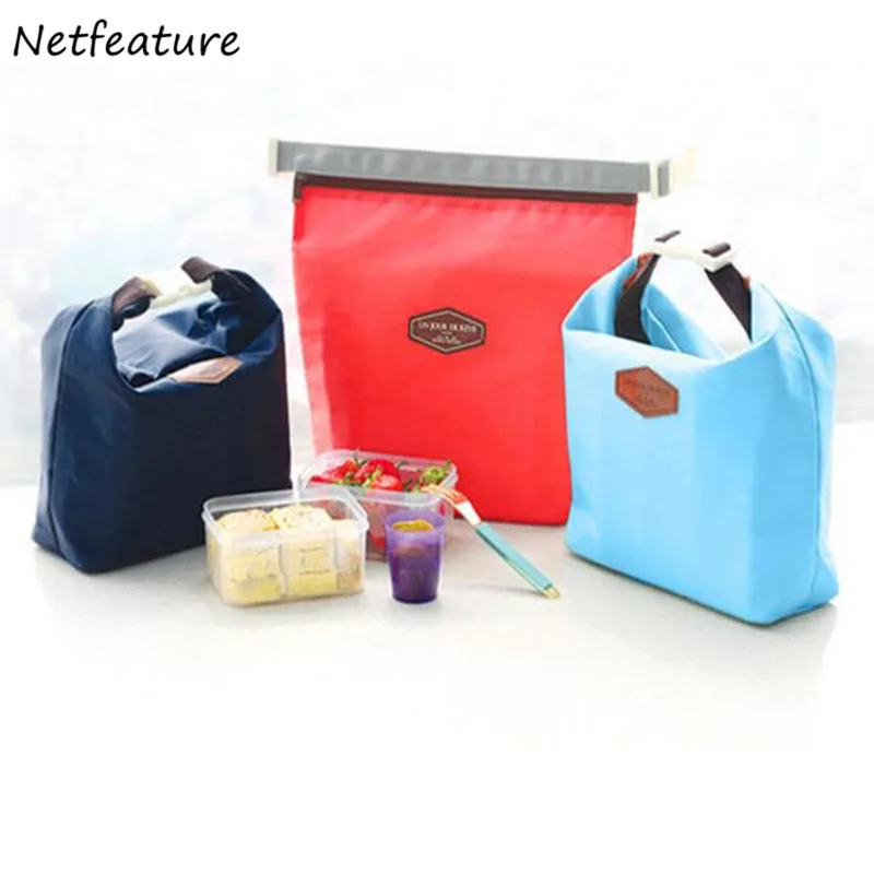 2017New Pocket Food Warmer Bag Thermal Cooler Lnsulated Waterproof Folding Lunch Carry Storage
