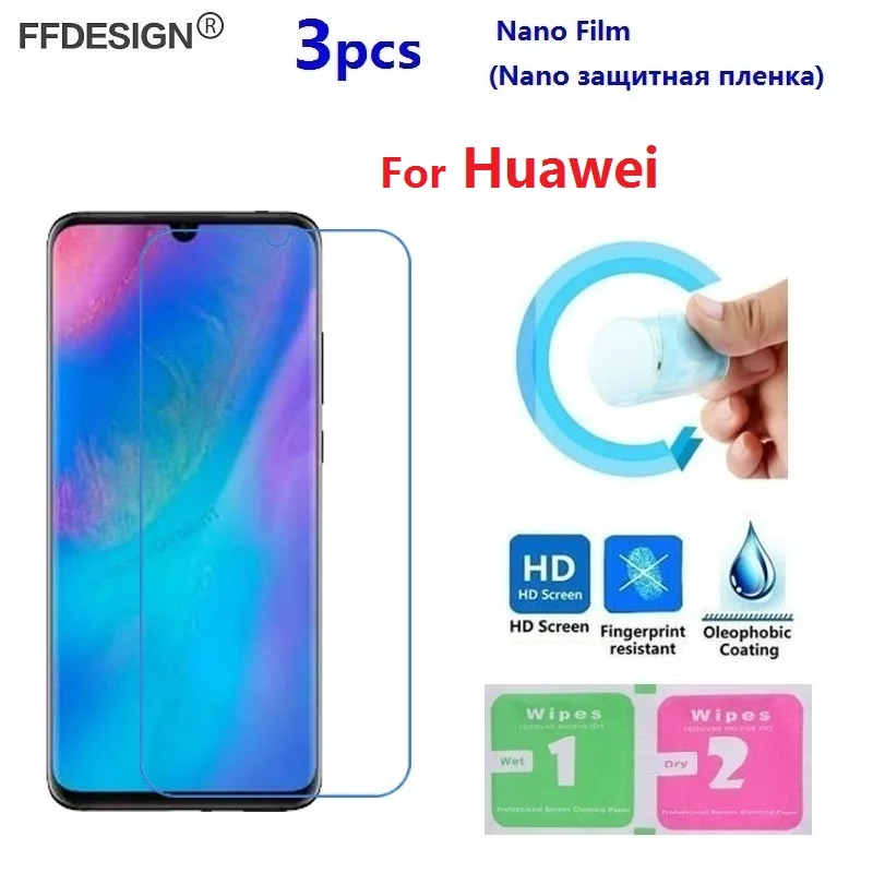 Нано-защитная пленка для Huawei P30 Lite P10 P8 P9 2017 P20 Pro (не стекло) Защитная ЖК-экрана |