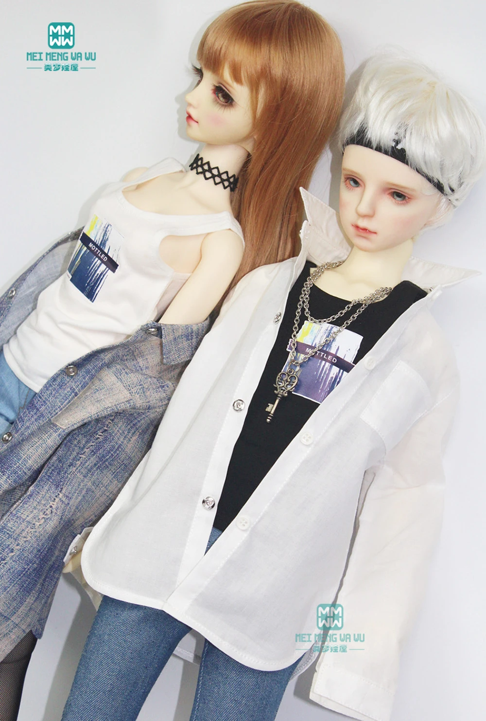 إكسسوارات Bjd ملابس الدمى لعام 1 3 قميص دمية Bjd Dd قميص بوي فريند عصري سترة Dolls Accessories Aliexpress