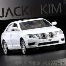 Alta simulazione auto, 1:32 di alta qualità Toyota Camry, 4 porta aperta, lega del metallo tirare indietro modello di auto, shpping libero