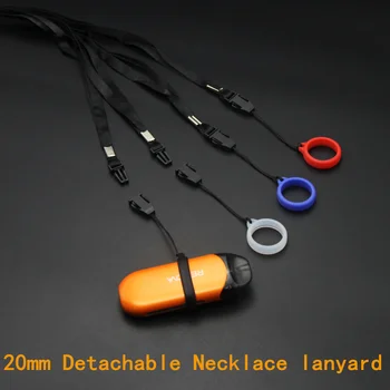

13/20mm Silicone Ring Electronic Cigarette Vape Detachable Necklace lanyard for JUUI RELX Nord Zero Pod Vape