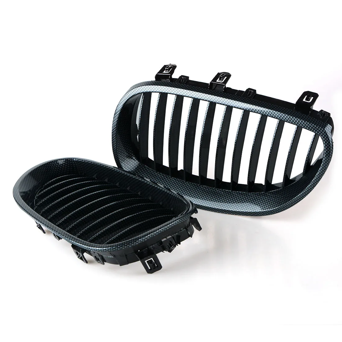 Auto Replacement Parts Racing Grills Car Front Kidney Grille Carbon