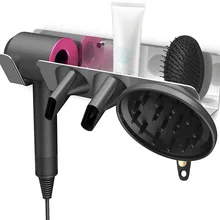 Фен из нержавеющей стали крепление на кронштейне держатель Подставка для волос настенная подставка для фена хранения