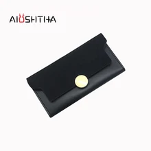 women wallets and purses for girls vintage long Nubuck Leather fabric money bags of famous brands new arrival black wine red