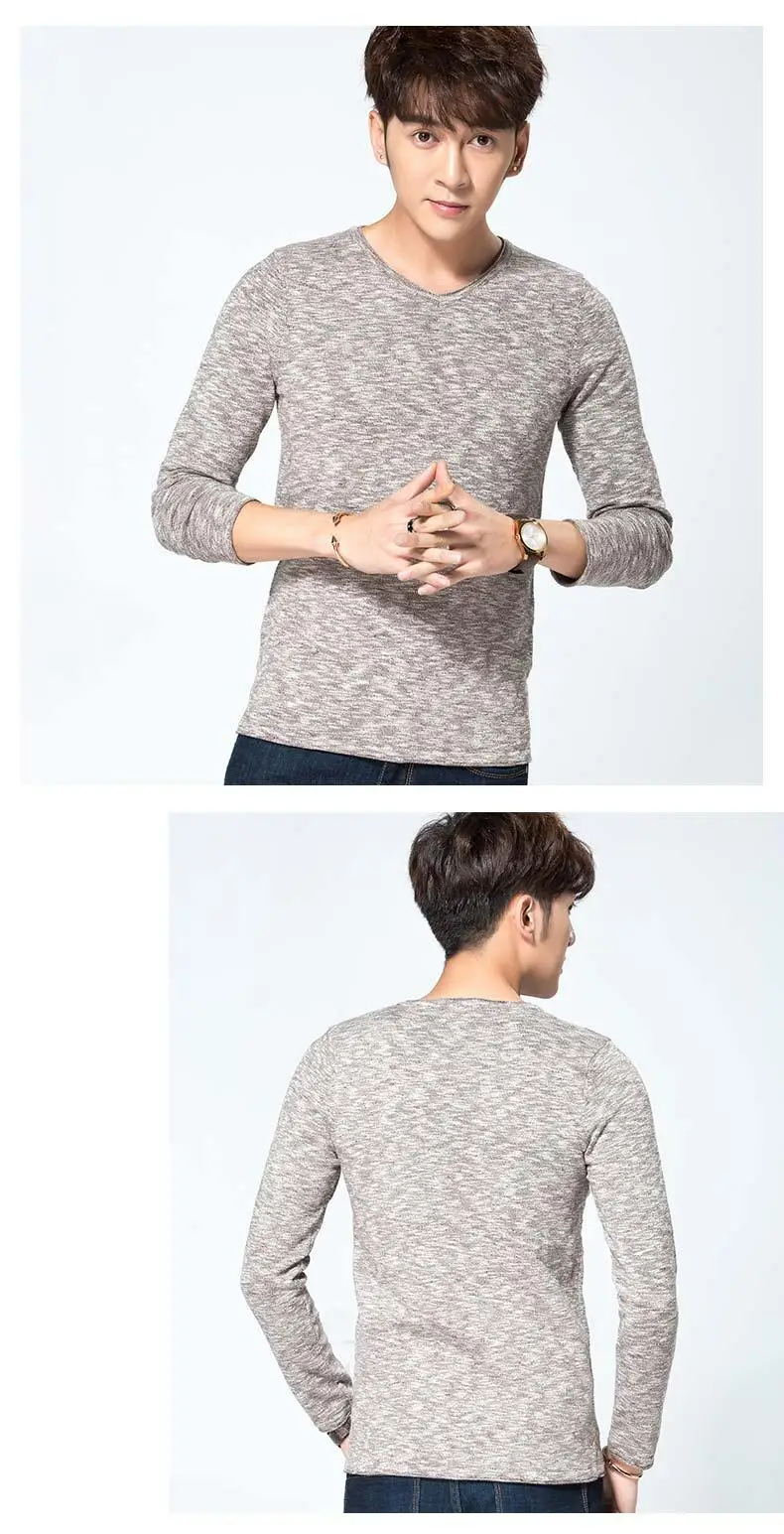  2018 Spring Winter Pullover Men Knitted Sweater Slim Fit Male Plus Size High Quality Fashion Brand Men Sweater (6)