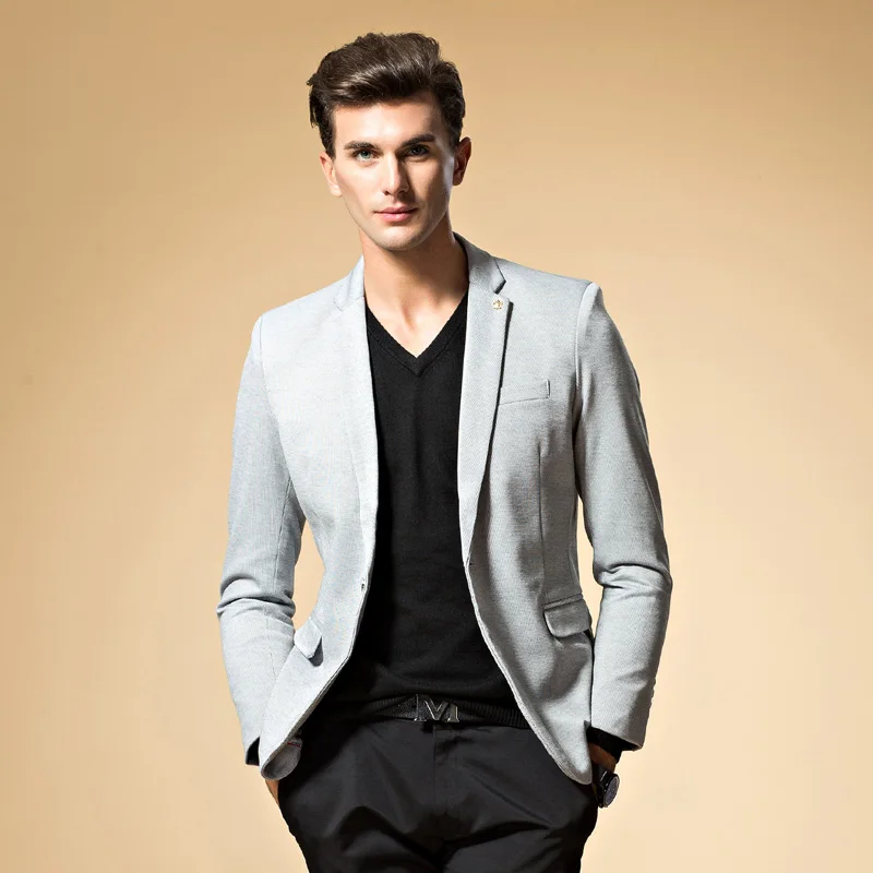 Chaqueta gris hombre Chaquetas de moda para la temporada 2018