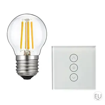

Alexa Alexa Smart LED Bulb Wifi Touch Switch In-Wall App Voice Remote Control Light Switch Replacement Light Bulb 110-220V