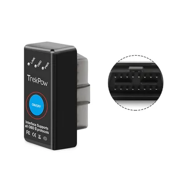 Автомобильный диагностический мини-сканер OBD2, Eml327 V1.5, Bluetooth, для Android/ПК Автомобильный диагностический мини-сканер OBD2, Eml327 V1.5, Bluetooth, для Android/ПК