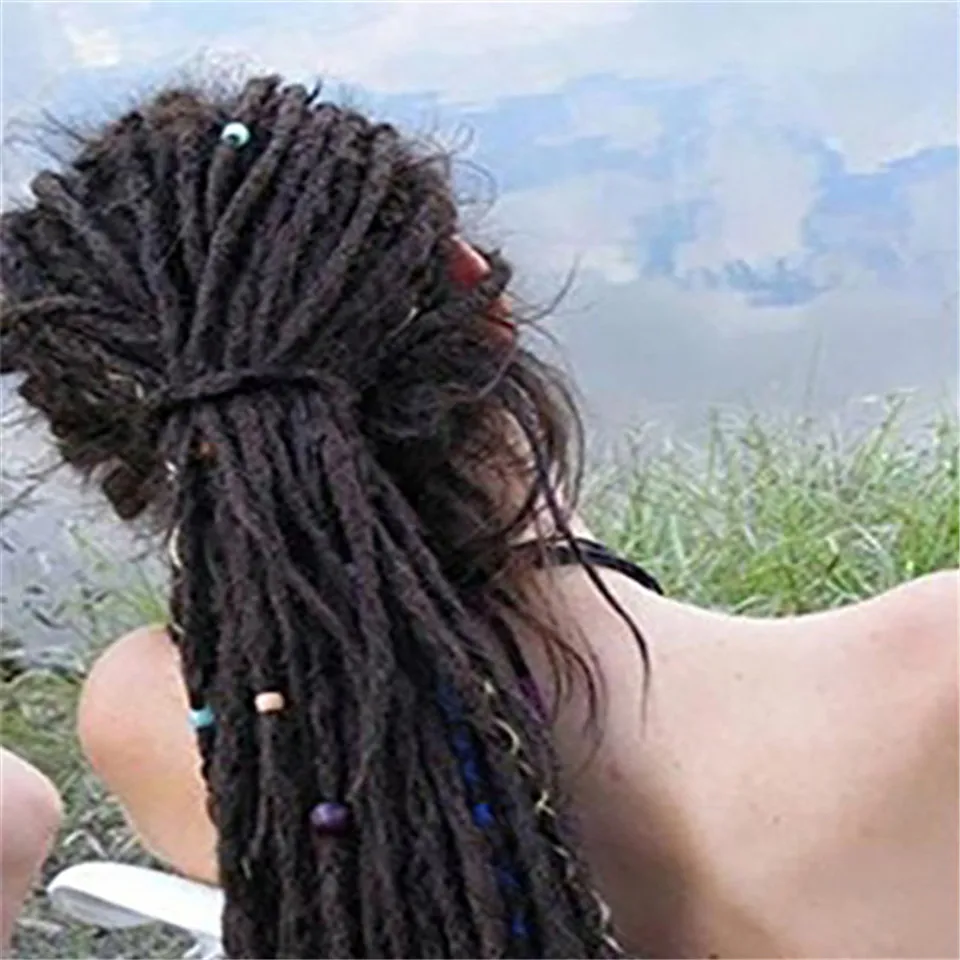 

Cateleya Crochet Braids Hair Extensions Kanekalon Fiber Synthetic Dreadlock Braids Blue Yellow 14 Colors