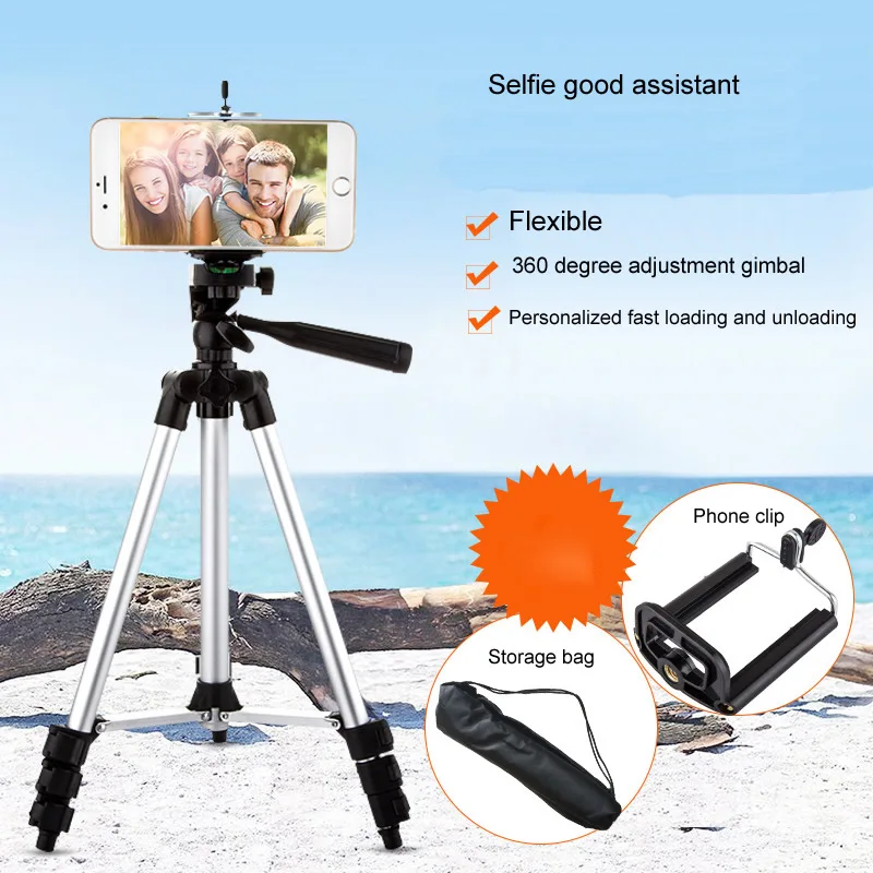 

Tripod for Mobile Phone Camera Live Support Multi-function Self Timer Video Photography Support Equipment Mini Large Flexible