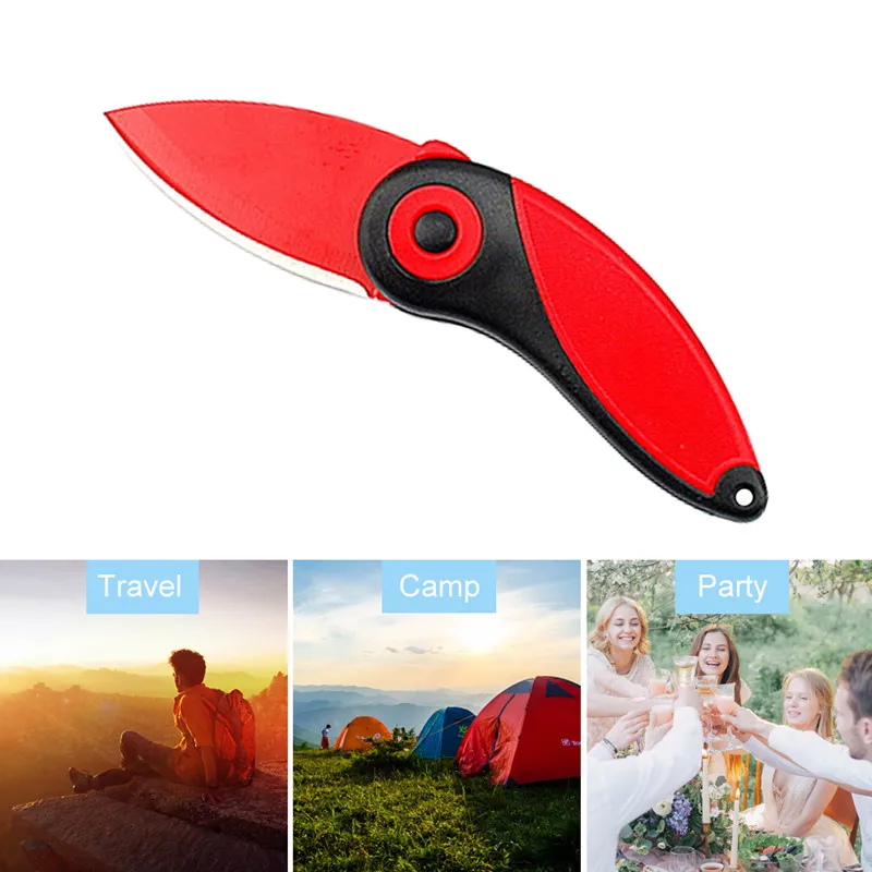 Mini Vegetable Kitchen Cutter Pare Peel Fold blade Peeler Pocket Knife Bird Picnic Lunch Cut Slice Fruit Cutlery Ceramic bag box (1)