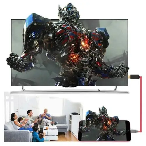 MHL Micro USB к HDMI 1080P HD ТВ кабель адаптер для samsung S3.S4. S5 NOTE2.NOTE3. NOTE411PIN горячая
