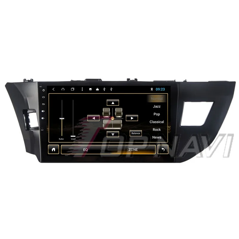 2 din android car radio For Toyota Levin 2014