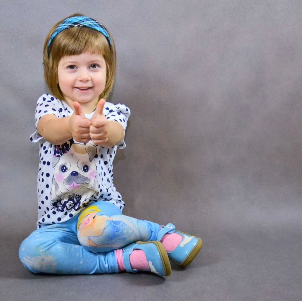 TipsieToes superior calidad de marca de cuero genuino niños niño niña niños zapatos de moda pies descalzos zapatillas Mary Jane envío gratis - 2