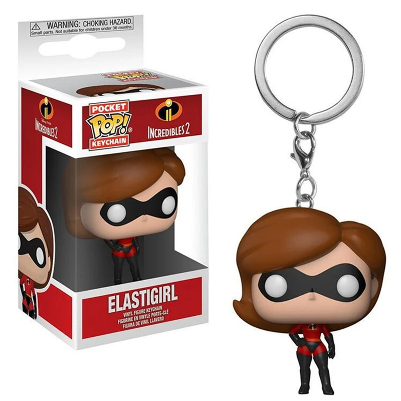 Funko Pop Pocket The Incredibles 2 брелок Elastigirl фигурка игрушки | Игрушки и хобби