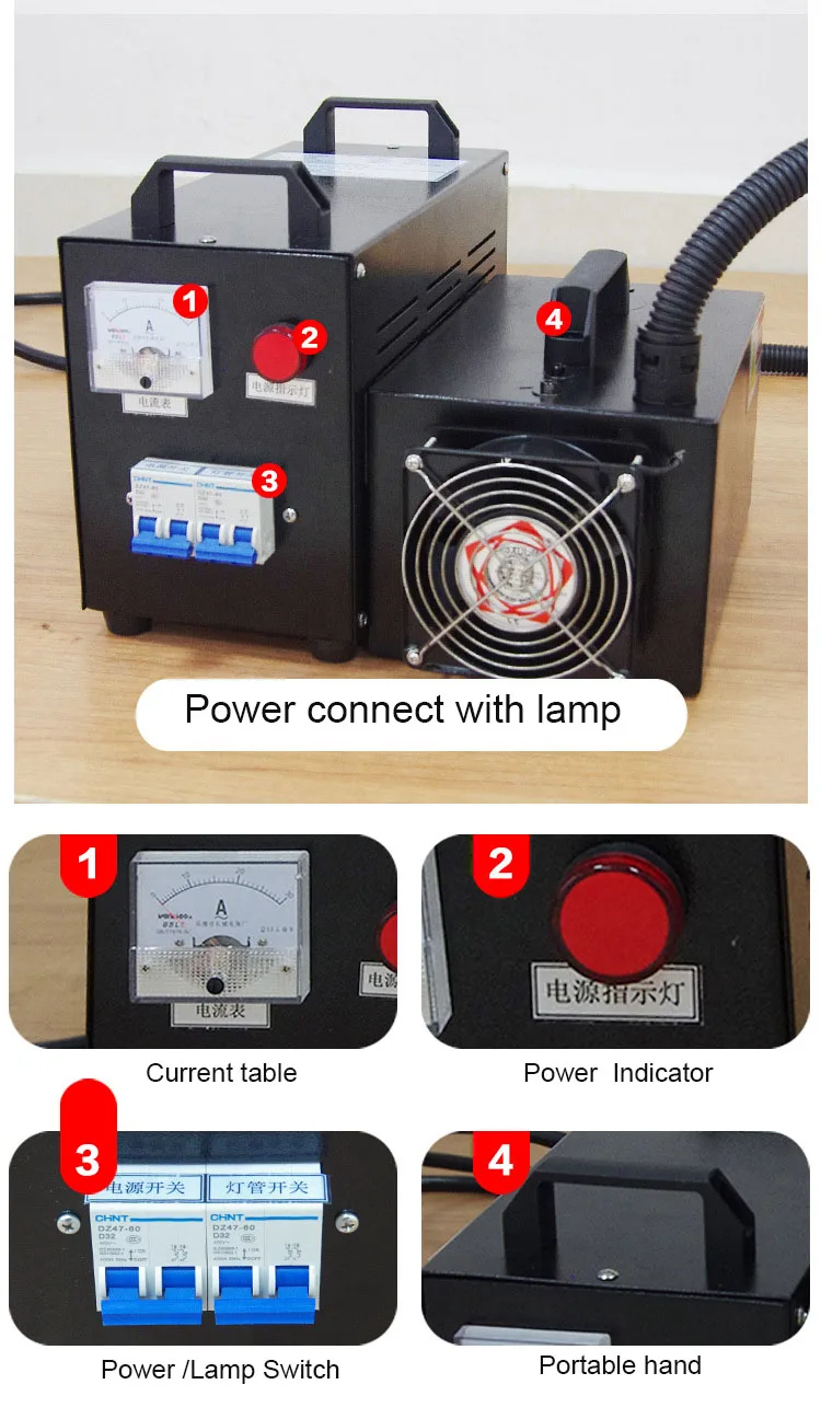 hand portable uv curing machine , 8