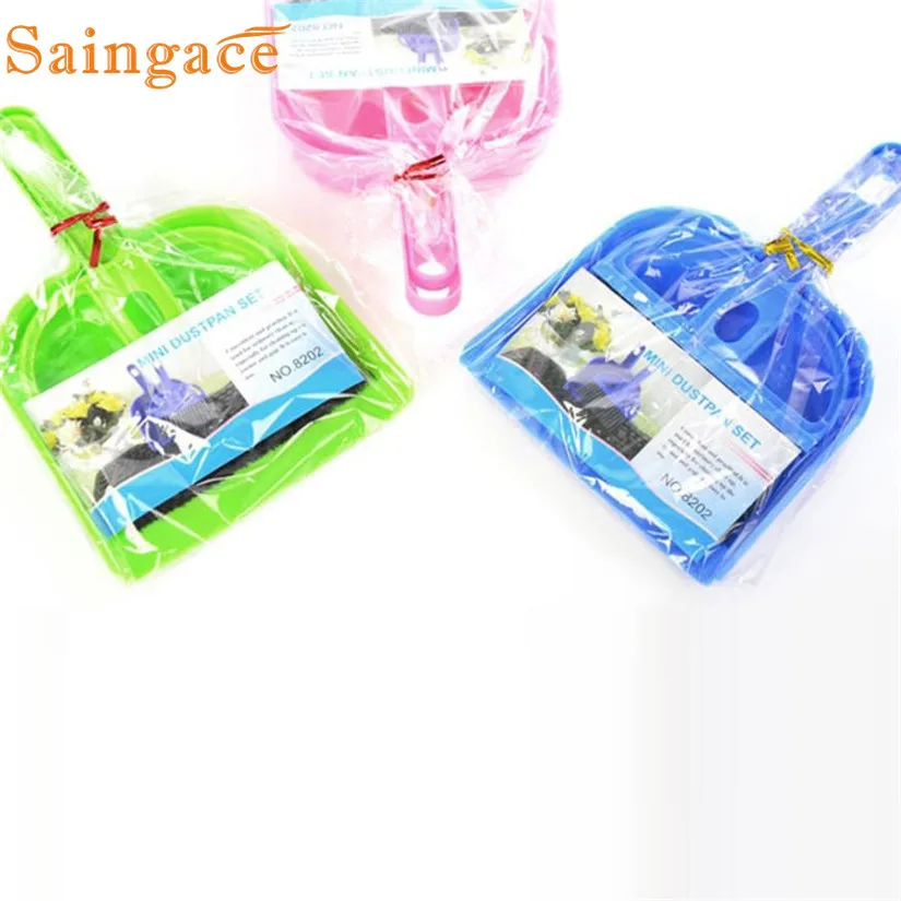 Mini escritorio barrido Limpieza Cepillos pequeño conjunto recogedor escoba de limpieza para la cocina del coche estufa de gas #6