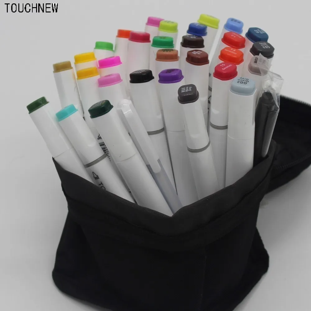 

(Give two markers pen)TOUCHNEW six generation art Mark pen alcohol oily double-headed 30 36 48 color fine Yes drawings manga