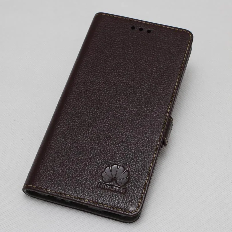 Чехол книжка из натуральной кожи с подставкой для Huawei Honor 8x сумки