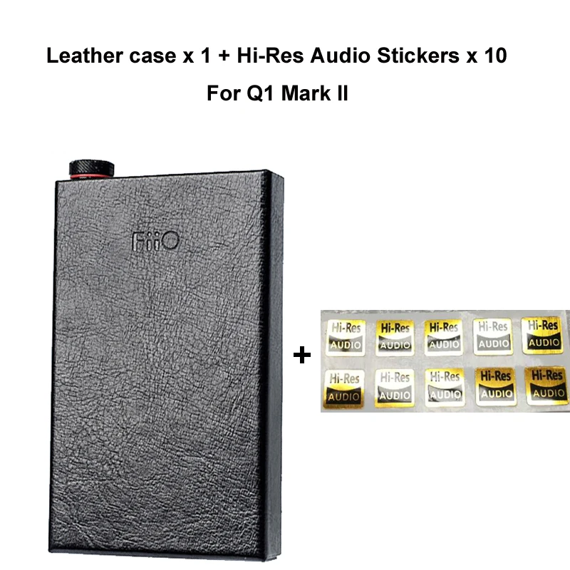 For Fiio LC-Q1II Protective Leather Case for Q1 Mark II