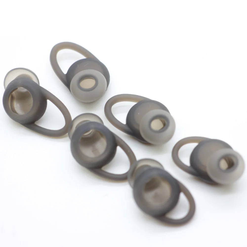 POYATU Silicone Headphone Tips For Meizu EP51 Bluetooth Sport Wireless Headphones Earbud Tips Earhook Eartips Mini Earphone Case  (13)