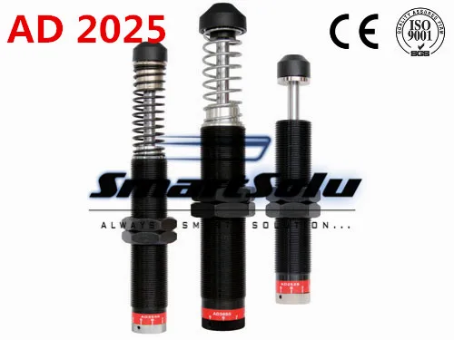 

free shipping 1pcs M20x1.5 Pneumatic Hydraulic Shock Absorber Damper 25mm stroke AD 2025