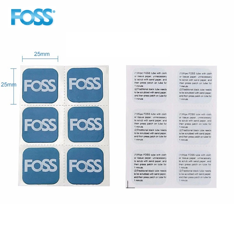 FOSS специальный патч для шин, ультра-светильник, высококлассная герметичная внутренняя трубка для горного велосипеда, дорожный патч для шин, аксессуары для велоспорта, Лидер продаж