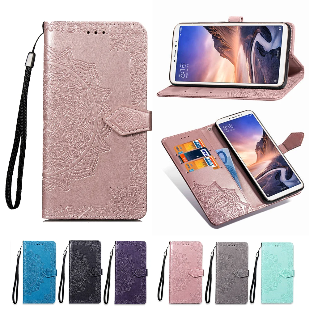Чехол для смартфона Xiaomi Mi Max 3 чехол кошелек кожаный магнитный Coque Max3 телефона
