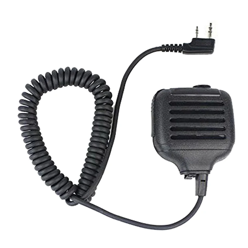 2 Pin Speaker MIC Microphone KMC-17 for Baofeng Kenwood Wouxun Walkie Talkie Two Way Radio BF-V6 UV-5R KG-UVD1 KG-689 2 Pin Speaker MIC Microphone KMC-17 for Baofeng Kenwood Wouxun Walkie Talkie Two Way Radio BF-V6 UV-5R KG-UVD1 KG-689
