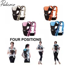 Брендовый дышащий эргономичный Регулируемый рюкзак-кенгуру для новорожденных детей 0-24 м