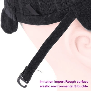 ( 2 Pieces/lot ) FREE Shipping Adjustable Strap Elastic Mesh Glueless Cornrow Crochet Synthetic Braided Weaving Wig Cap Black 5