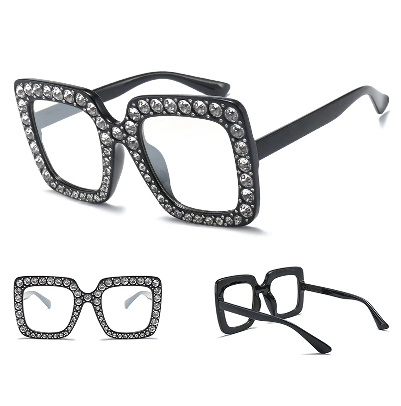 rhinestone sun glasses for women luxury brand 7080 details (8)