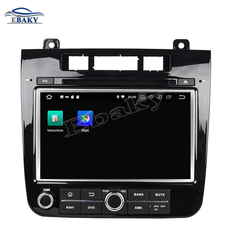 Excellent 2din 8inch 4GB RAM 32/64GB ROM Octa Core Android 9.0 Car DVD Radio for VW TOUAREG 2010 2011 2012 2013 2014 with GPS/WIFI 3