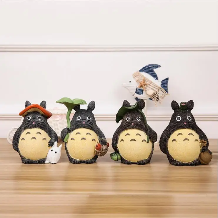 Полимерные поделки украшения Totoro сберегающая коробка копилка подарок для