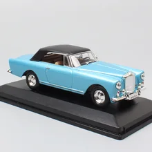 1/43 marca de lujo vintage 1961 Bentley S2 Continental DHC Park Ward balanzas modelos de coches Diecast y vehículos de juguete en miniatura de niño