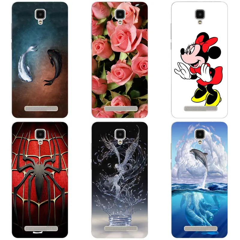 

Soft Case For Doogee X10 X 10 5.0" Case HD Print Case Rose Wolf Patterned Cover Silicone TPU Case Fundas Para