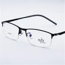 Мужской титановый сплав оправа для очков Мужская близорукость очки мужские классические оптические высококачественные очки для молодых мужчин деловые модные круглые